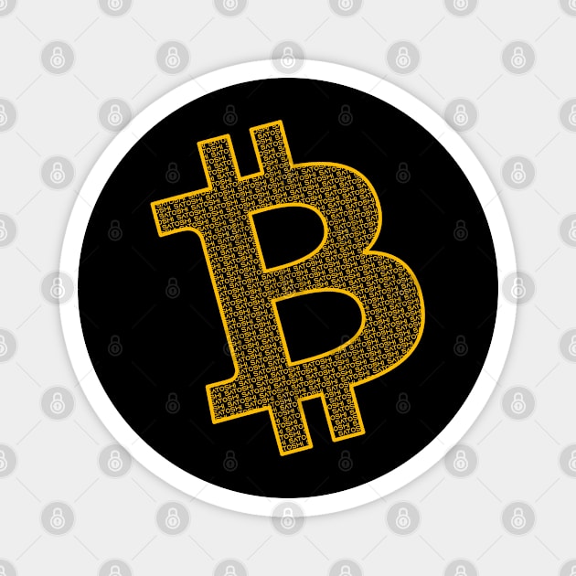 Satoshi Nakamoto | Bitcoin Cryptocurrency Magnet by RetroPandora
